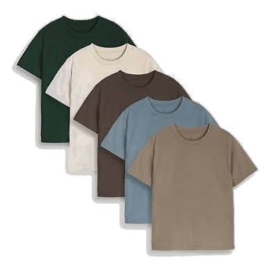 Half sleeve t-shirt team order printing